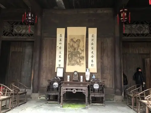 州古镇民居一唐模