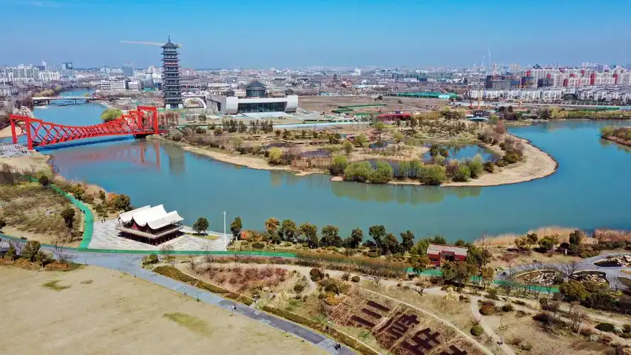 扬州中国大运河博物馆运河三湾公园