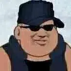 戴帽子墨镜胖虎各种发型