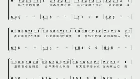 《迷失幻境》钢琴简谱教学改编的简单版来咯!完整版已搞定!