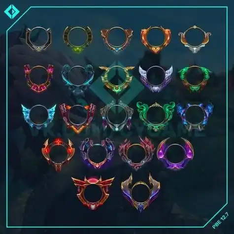 lol新版头像框一览你觉得哪个框更得你心