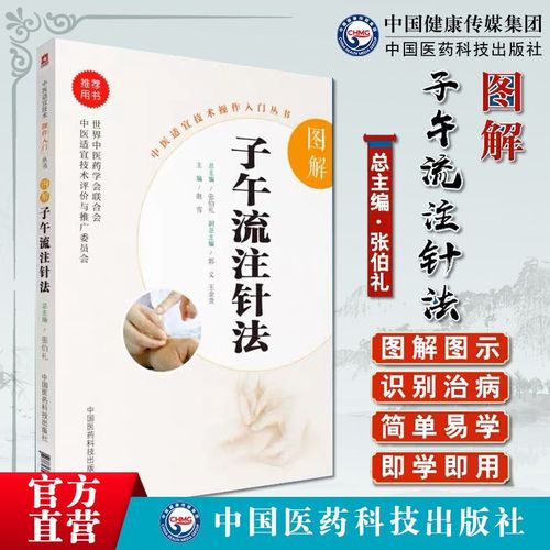 图解子午流注针法中医穴位治疗推算开穴十二经脉气血腧穴按时取穴