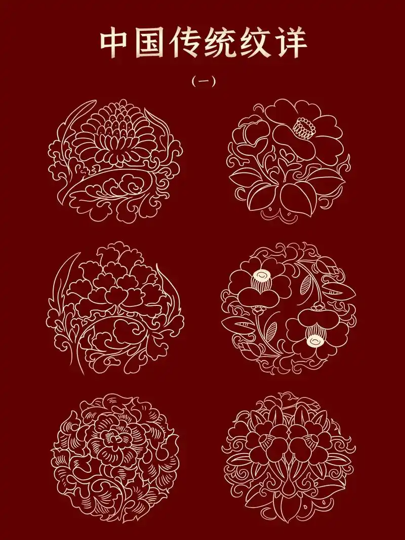 中国传统纹样(一)#水波纹 #中式边框简笔画 #祥云边框的画 - 抖音