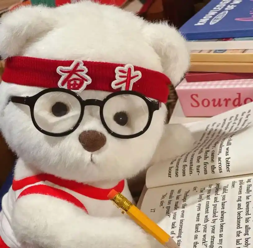 奋斗小熊 | 学习头像 熊熊我呀,要努力学习94 一定上岸, - 抖音