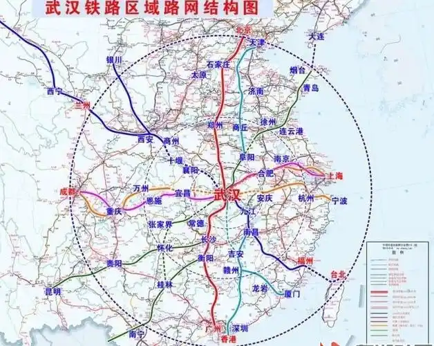 武汉米字形铁路货物通道形成交通枢纽作用更好发挥