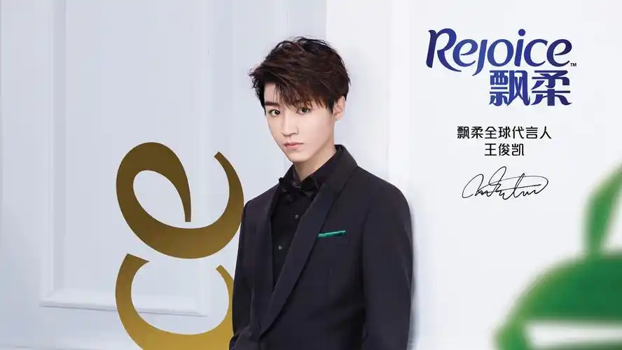 王俊凯飘柔全球代言人