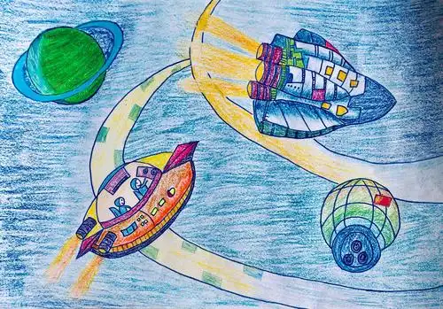 平顺中学第五届"科技创新节"科幻绘画作品