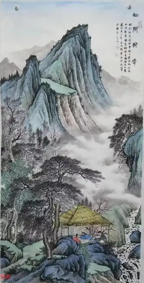 国画山水画题款大全国画山水题款