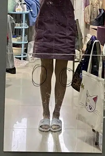 姐妹们有没有在膝盖外侧有一块凸出的骨头