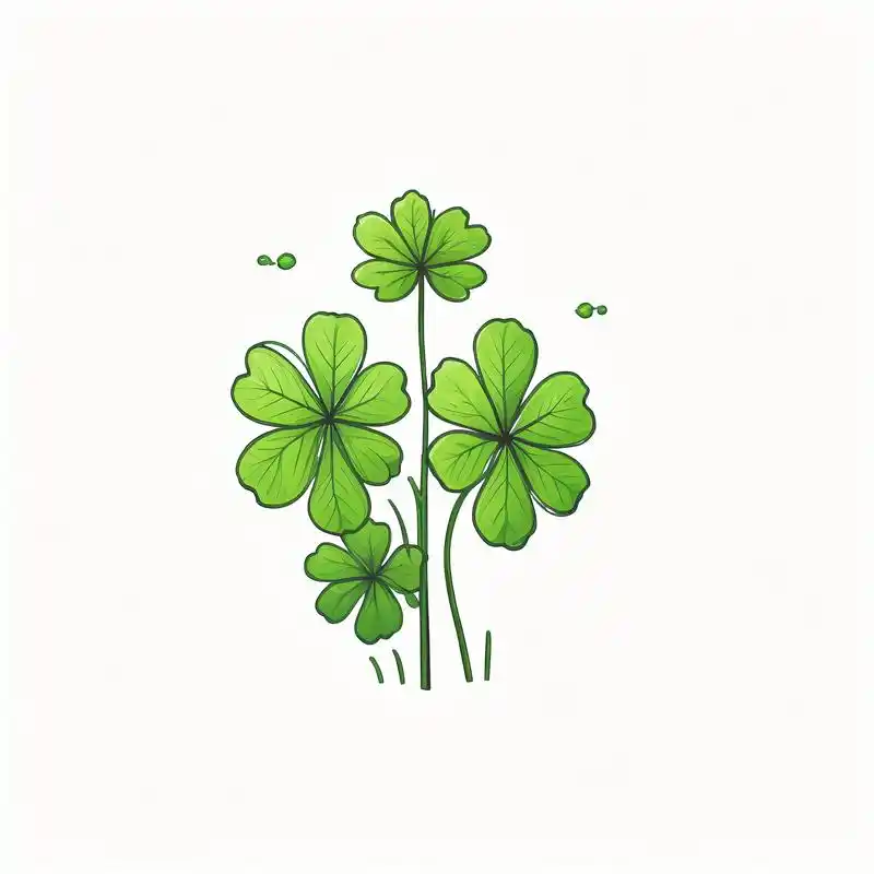 超幸运92四叶草微信头像