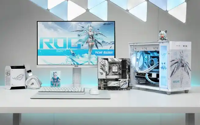 华硕主板##吹雪主板##rog玩家国度##电竞房##618