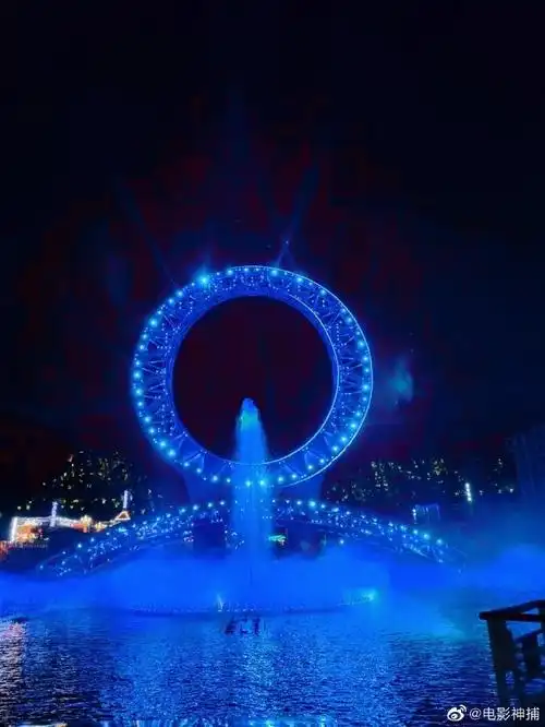 夏日甜心太白山音乐喷泉