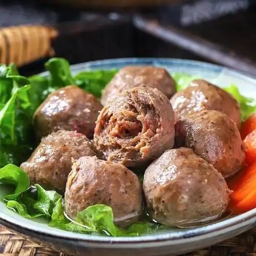 趣十八番正宗手打潮汕牛肉丸牛肉丸牛筋丸2斤