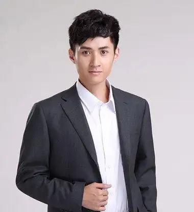 总裁男穿西装都梳什么发型商务男生烫发快速变身精英党3