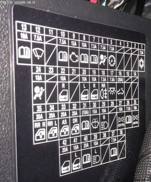 16年本田凌派的点烟器保险丝是哪颗