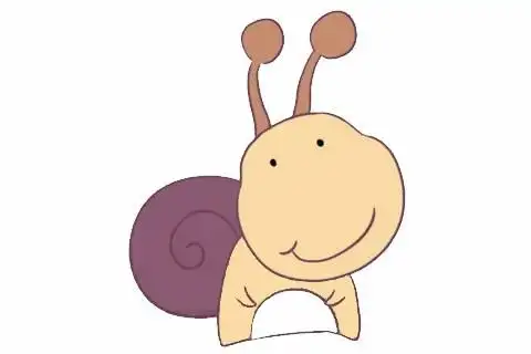 蜗牛简笔画大图