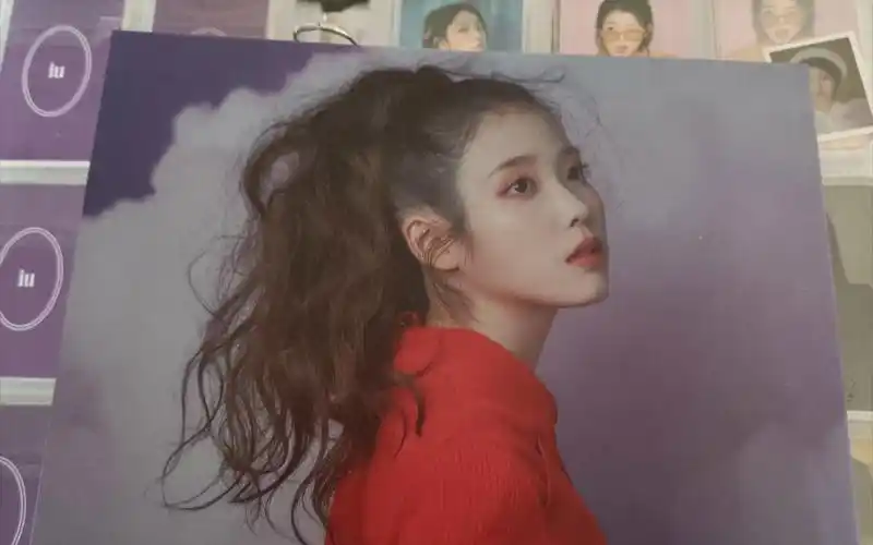 iu李知恩lilac官方卡册b含卡开箱