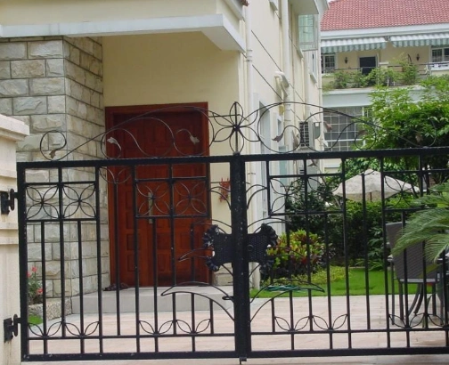 铁大门上的门轴怎么焊