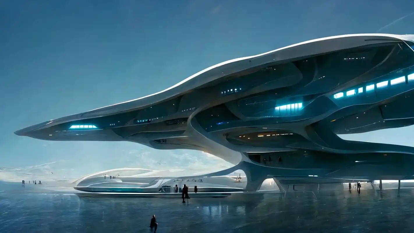 ai绘画:科幻场景概念设计组图.个人原创ai科幻场景概念设计 - 抖音