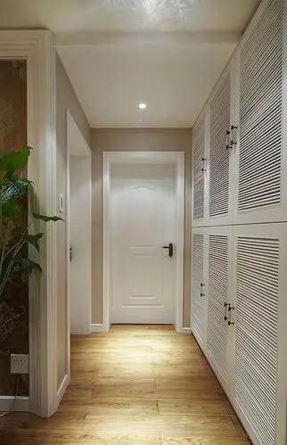 优雅别致 现代风格白色入户门装修效果图