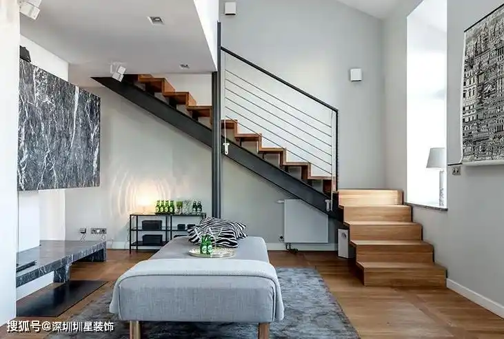 干货复式小户型装修楼梯这样装修更美观实用