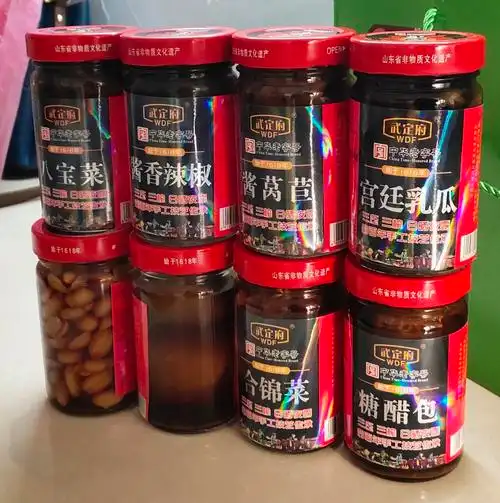 山东特产惠民武定府酱菜礼盒8瓶实惠新包装礼品酱菜箱