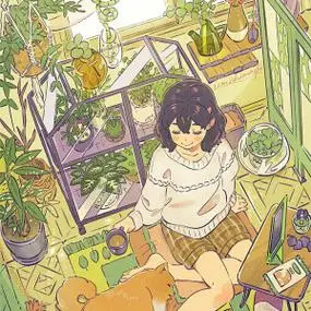 ins风文艺唯美小清新手绘插画复古仙气森系… - 高清图片,堆糖,美图