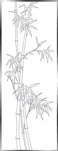 简笔画竹子简笔画竹子古风