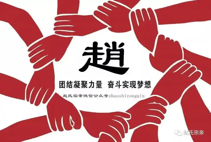 赵姓专辑-百家姓文字壁纸,高清免费创意设计