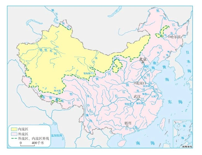 八年级地理上册23数以万计的河流习题1晋教版