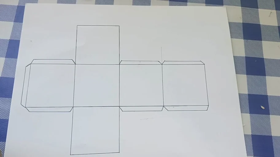 五年级下册11种正方体展开图剪纸 - 抖音