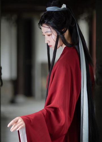 春秋广袖长袍风骨套装风直朝光魏晋正品素正cosplay女装