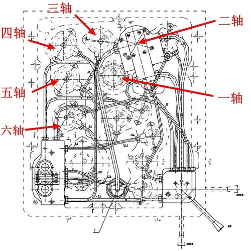 沈阳中捷摇臂钻z3050离合片轴 41304二轴总成 41348齿轮 轴承配件