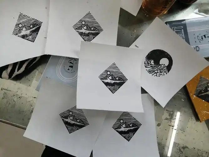 板画|纯艺术|绘画|江月晃重山_原创作品-站酷zcool