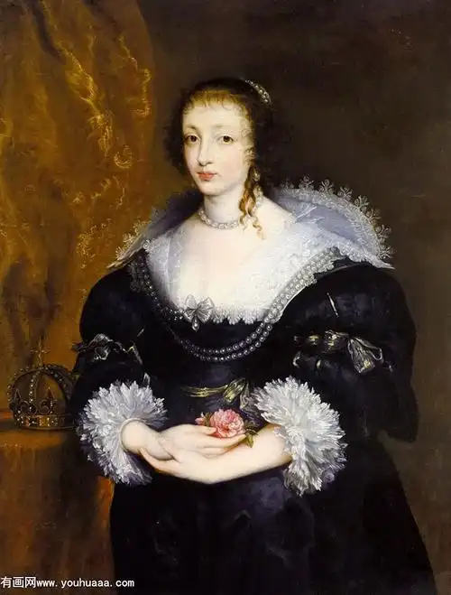 亨利埃塔玛利亚皇后的画像