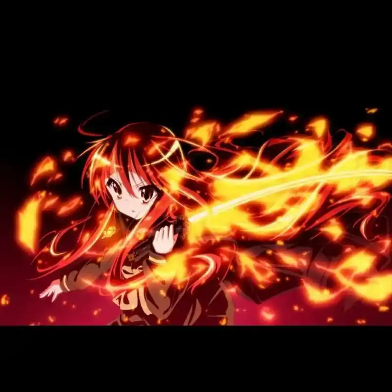 动漫剪辑 #二次元 # #原创不易请勿抄袭  动漫火焰妹子 - 抖音