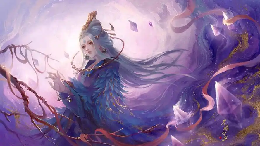 古风水墨插画——《眷思量》奉眠同人