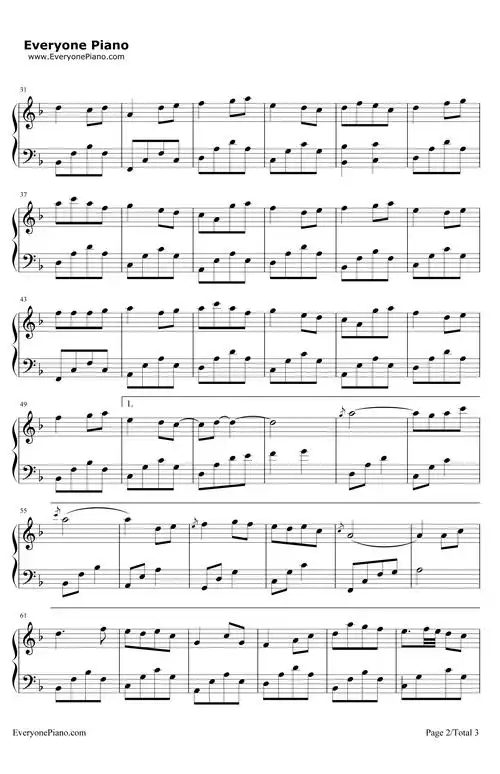 恋人心钢琴谱魏新雨花千骨插曲