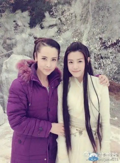 《神雕侠侣》小龙女替身照 姑姑影武者美貌惊人