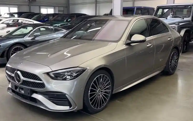 奔驰 w206 c级 c200 amg套件 2022款德国4s店库存