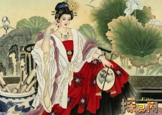 杨贵妃原名为杨玉环,其家庭环境十分优越,精通各种乐器,因此造就了这