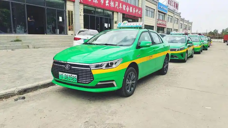 67固原首批新能源出租车投运