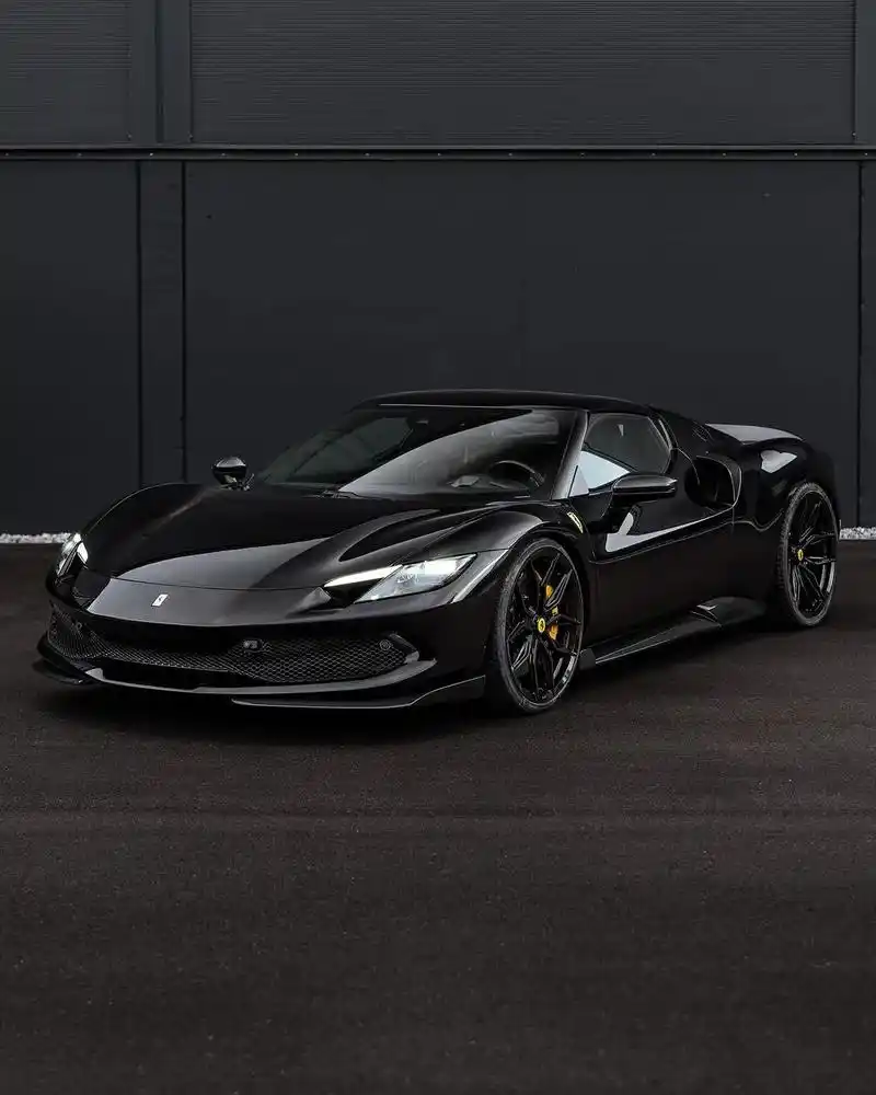 法拉利296 gts!新时代混动法拉利敞篷跑车