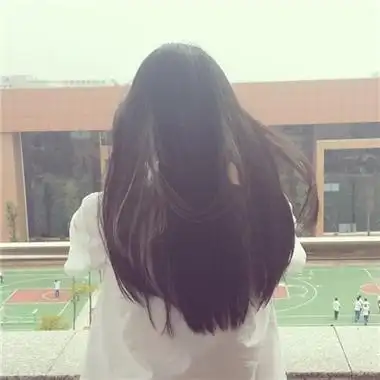 女生唯美背影长发头像精选