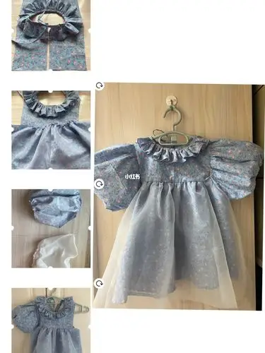 5小纱裙附缝制教程