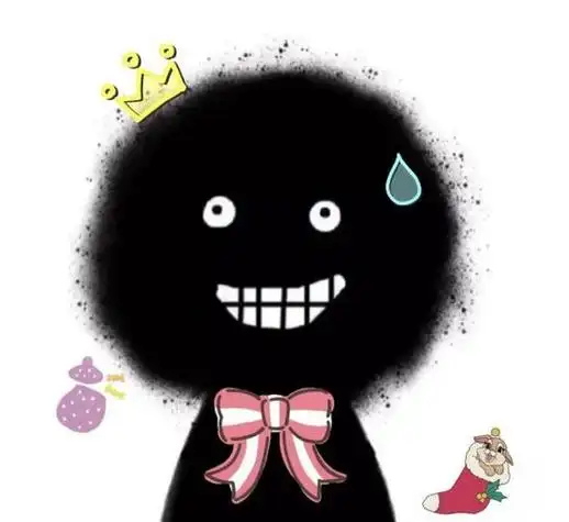 小黑人头像搞笑头像动漫