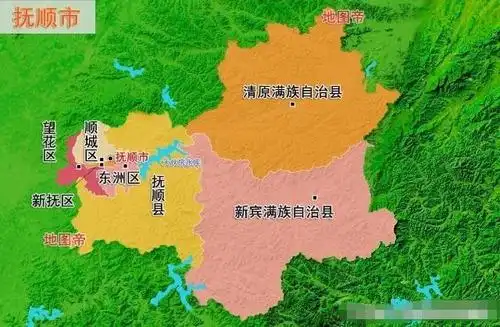 中国2020最新行政规划—辽宁省抚顺市,厉害了抚顺!