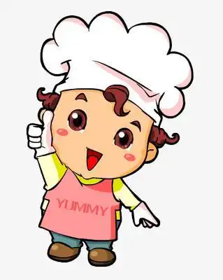 关于卡通小厨师的简笔画