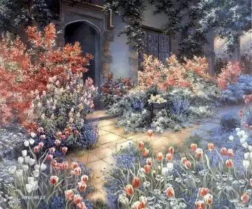 用色彩,绘出梦幻的秘密花园 | 7月28日·油画沙龙