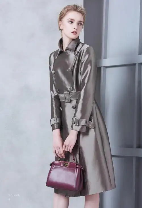 都市职业正装 厦门品牌女装保时霓18秋冬货源走份批发